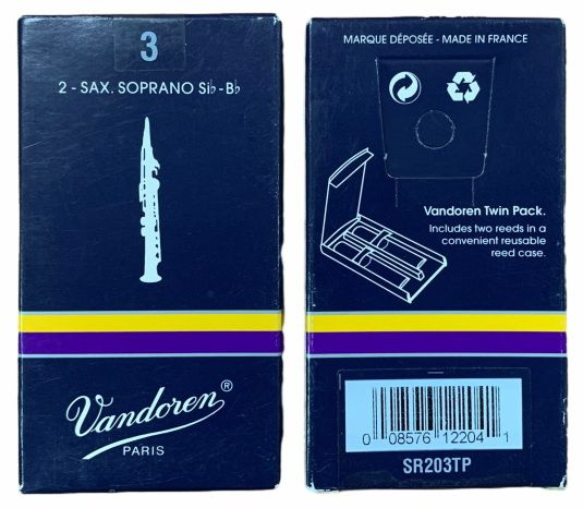 SR203TP - Трости для саксофона сопрано (2 шт./уп)/VANDOREN #1