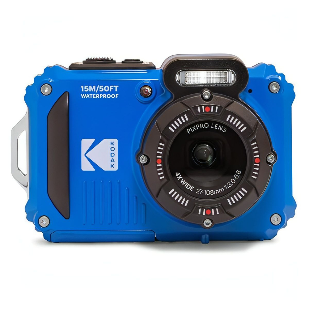 Kodak Компактный фотоаппарат WPZ2 Blue, синий #1