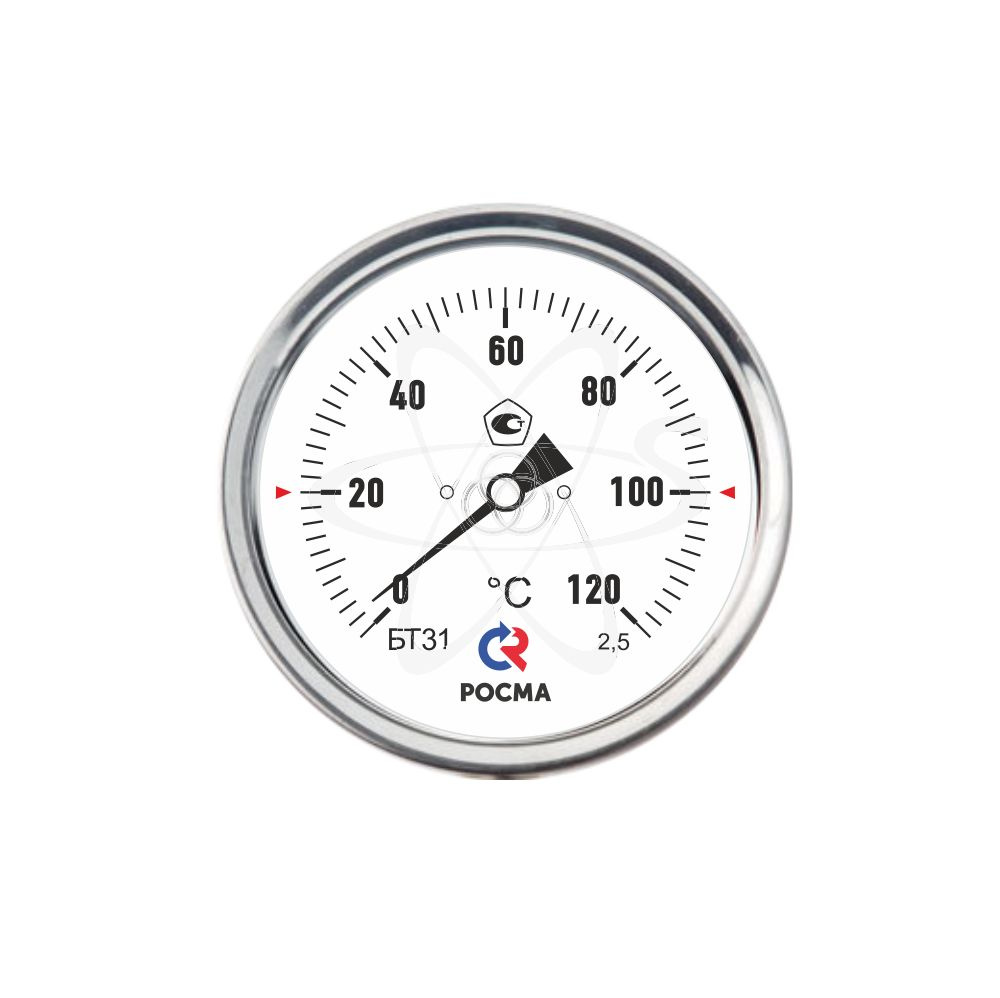 Термометр БТ-31.211(0...120C)G1/2.64.2,5 О - росма #1