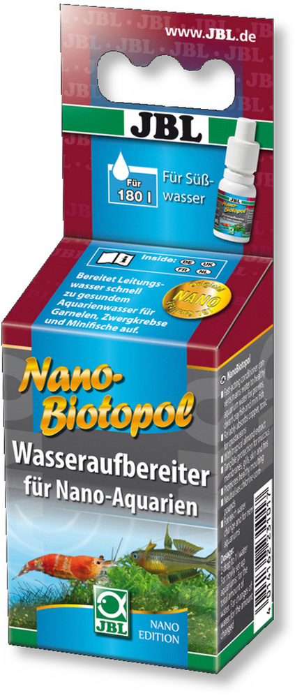 Препарат для подготовки воды в нано-аквариумах JBL NanoBiotopol 15 мл  #1