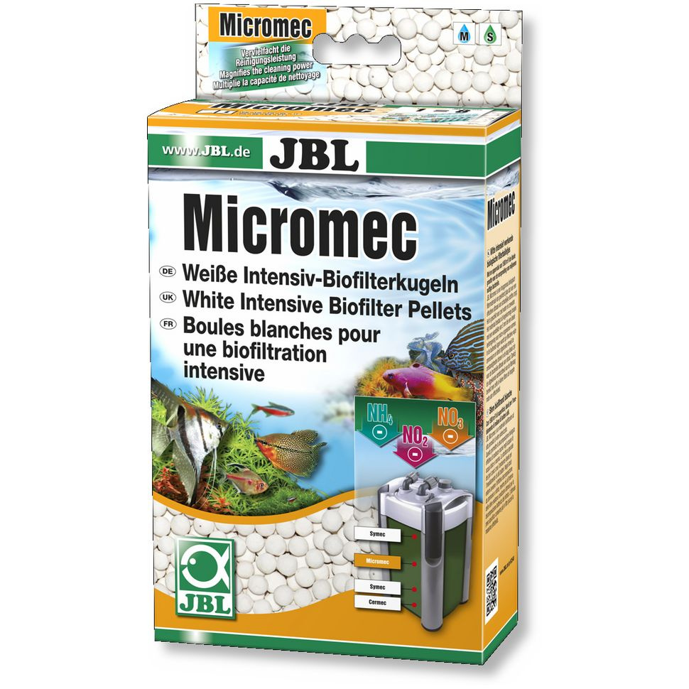 Шарики из спеченного стекла для биофильтрации JBL MicroMec 650г  #1