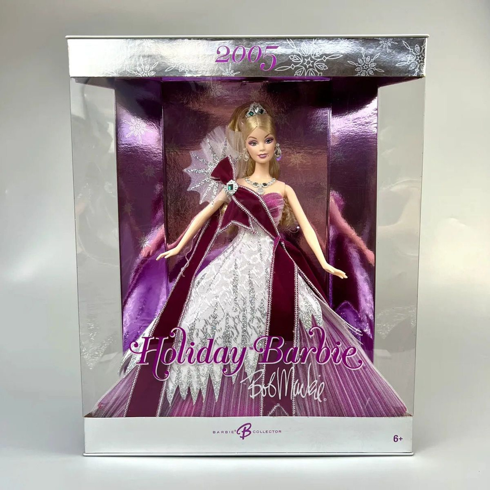 Кукла Барби коллекционная Barbie Bob Mackie Holiday 2005 #1