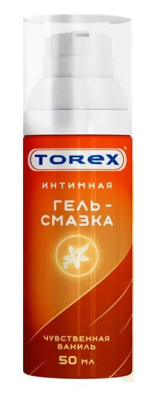 Гель-смазка Torex Чувственная ваниль с дозатором 50мл #1