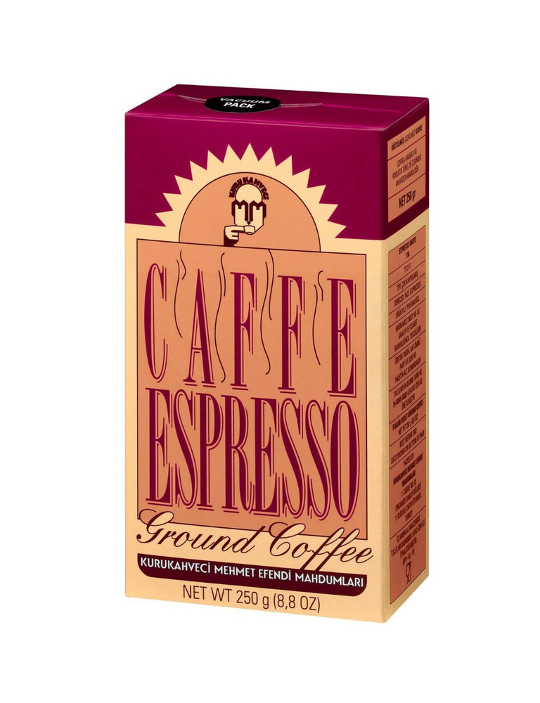 Кофе молотый Kurukahveci Mehmet Efendi Espresso 250 г #1