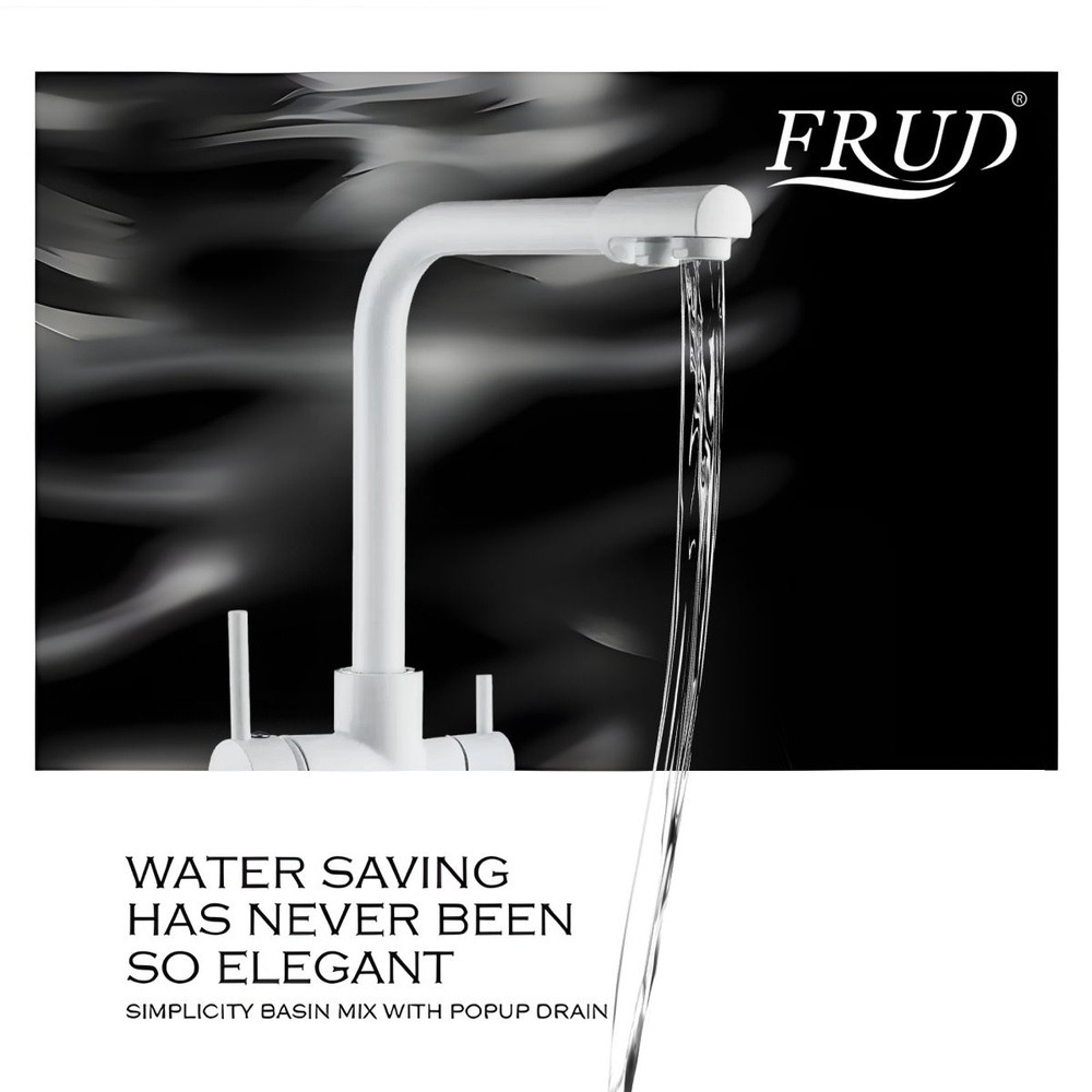 Смеситель для кухни со встроенным фильтром под питьевую воду, FRUD  #1