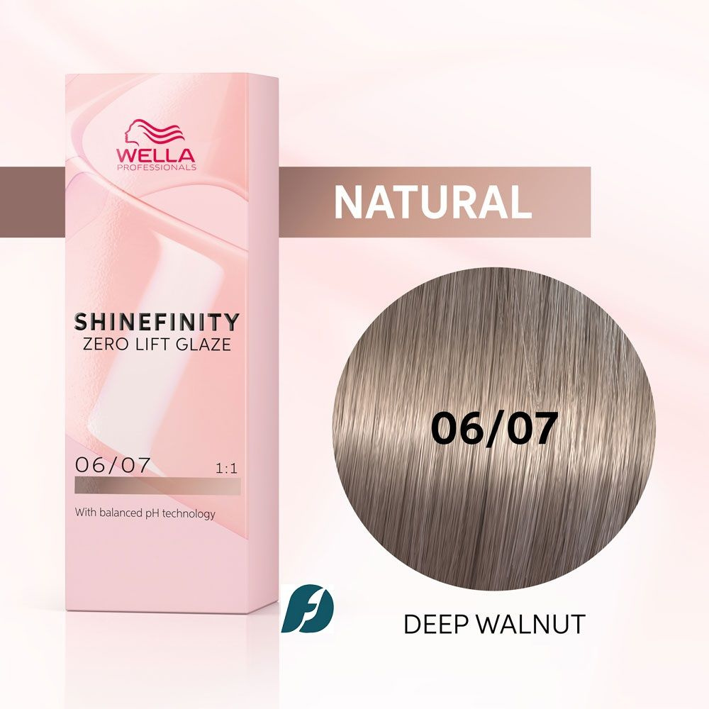 Wella Professionals Shinefinity 06/07 Гель-крем краска - Грецкий орех, 60 мл  #1