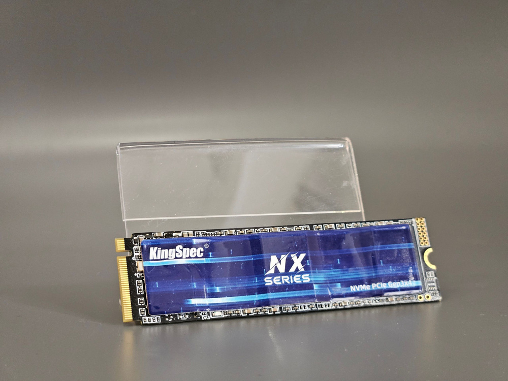 KingSpec 256 ГБ Внутренний SSD-диск SSD накопитель уценённый NX-256 256ГБ, M.2 2280, PCIe 3.0 x4, NVMe, #1