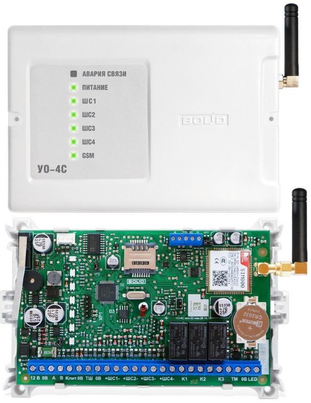 УО-4С исп.02 Устройство оконечное системы передачи извещений по каналам сотовой связи GSM  #1