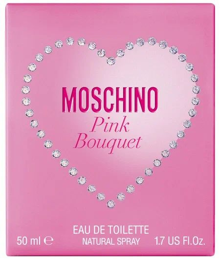 Moschino Pink Bouquet женская туалетная вода 50 мл #1