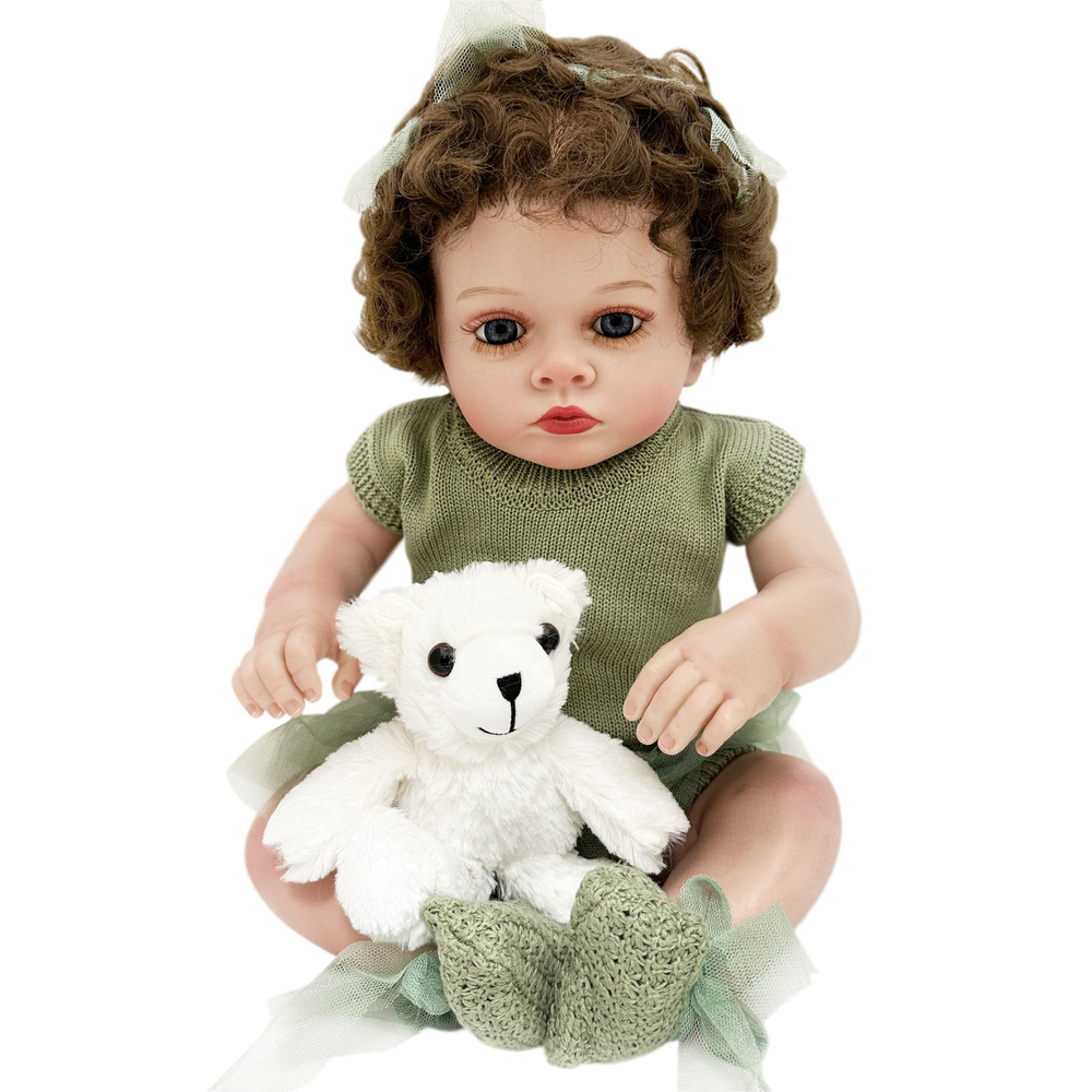 Мягконабивная кукла Реборн (Reborn Dolls) 55 см #1