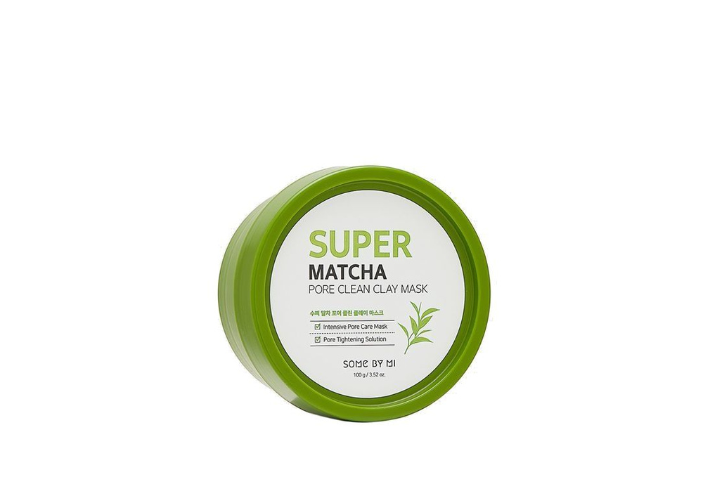 Глиняная маска / SOME BY MI, SUPER MATCHA PORE CLEAN CLAY MASK / 100мл #1