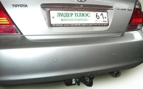 Фаркоп с электрикой для Toyota Camry (V30) седан (2002-2006) Лидер-Плюс T104-A  #1