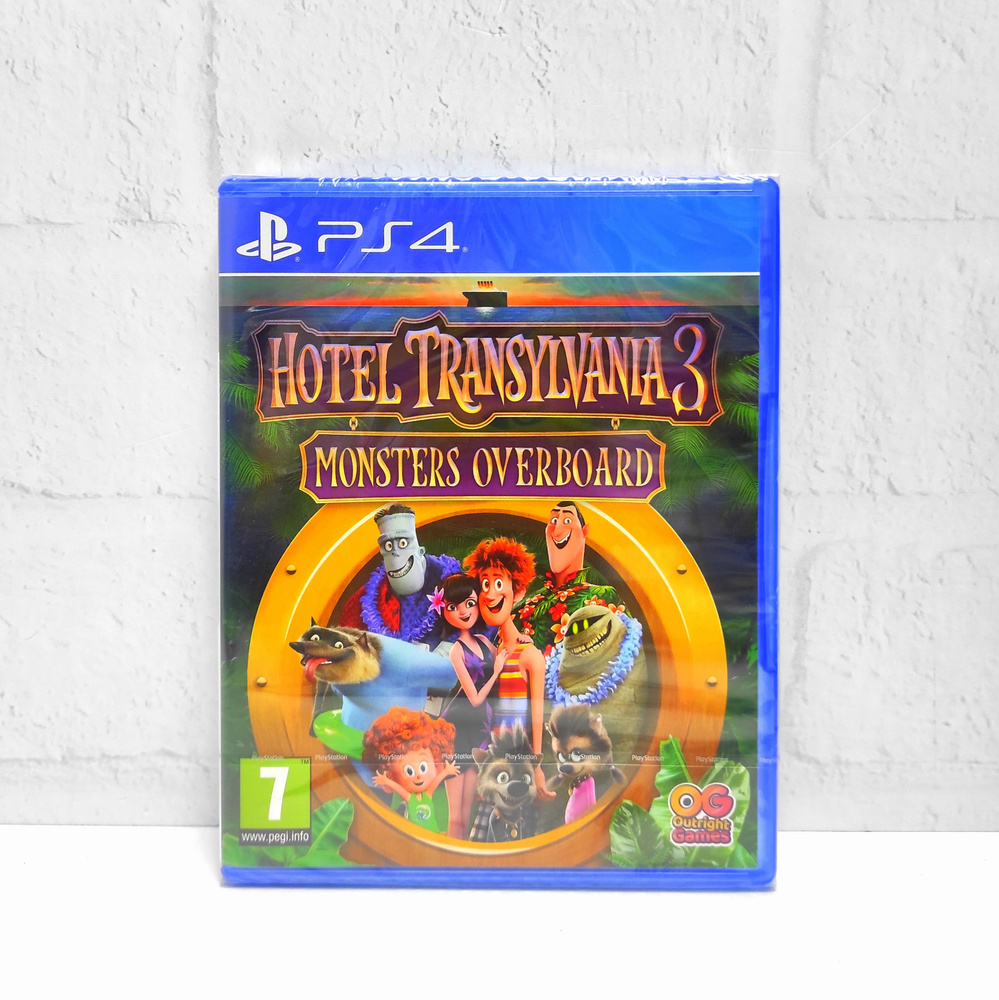 Hotel Transylvania 3 Monsters Overboard ENG Видеоигра на диске PS4 / PS5 #1