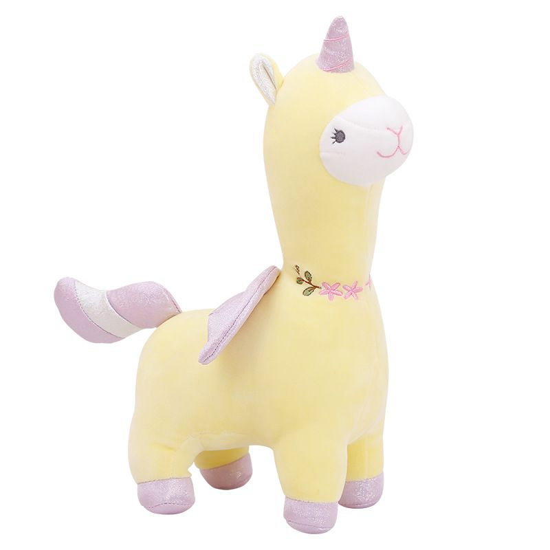 Мягкая игрушка Альпака единорог / Alpaca unicorn (30см) #1