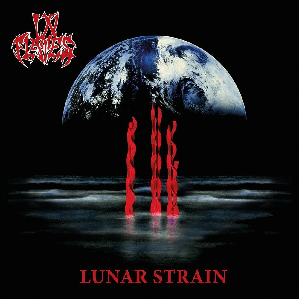 Виниловая пластинка In Flames. Lunar Strain. 30th Anniversary. Transparent Blue (LP)  #1