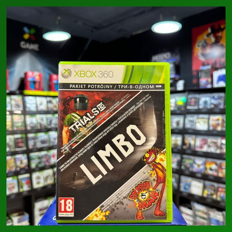 Игра Limbo + Trials + Splosion Man (Xbox 360) (Box) #1