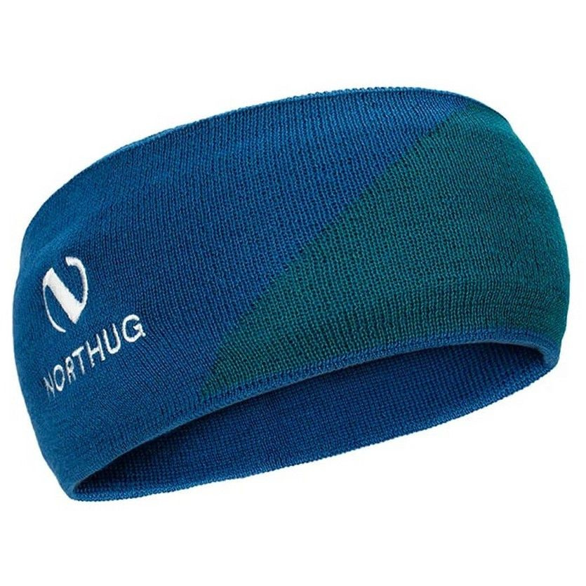 повязка NORTHUG VALDRES PN08235-612 Night blue, р-р M/L, т-син., шерсть/акрил, подкл.полипроп.  #1