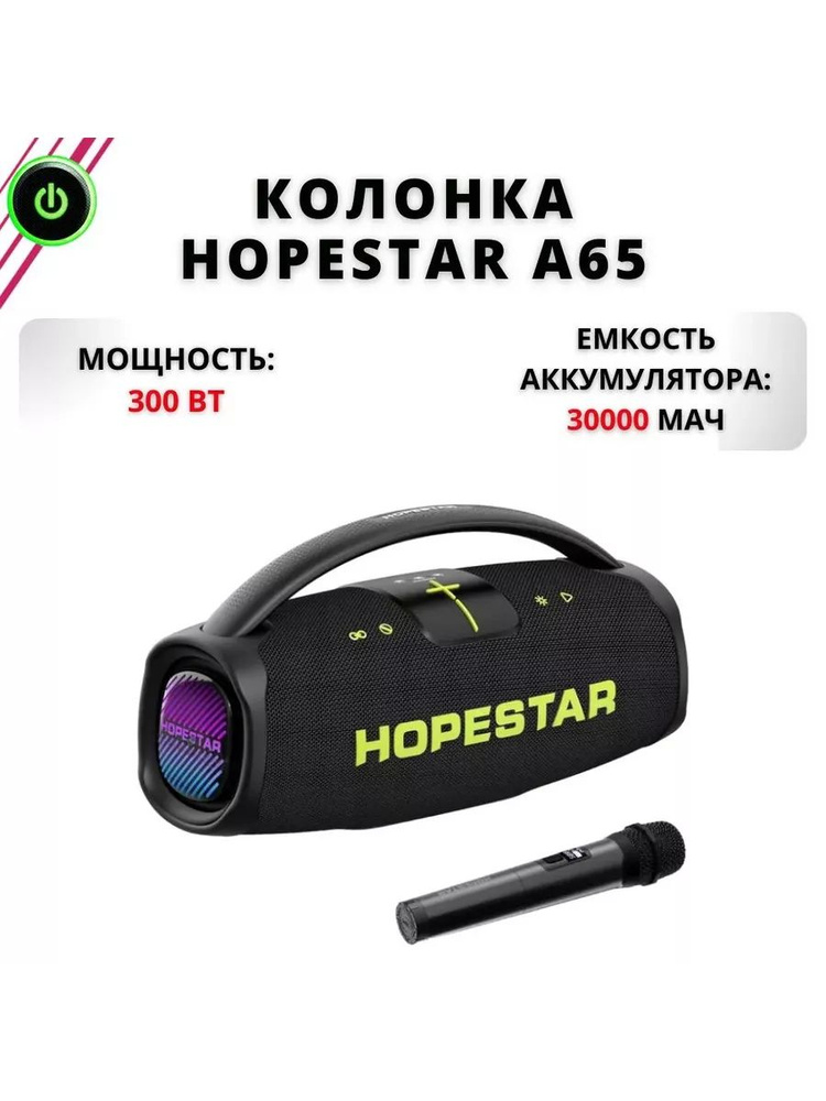 Bluetooth колонка HOPESTAR A65 #1