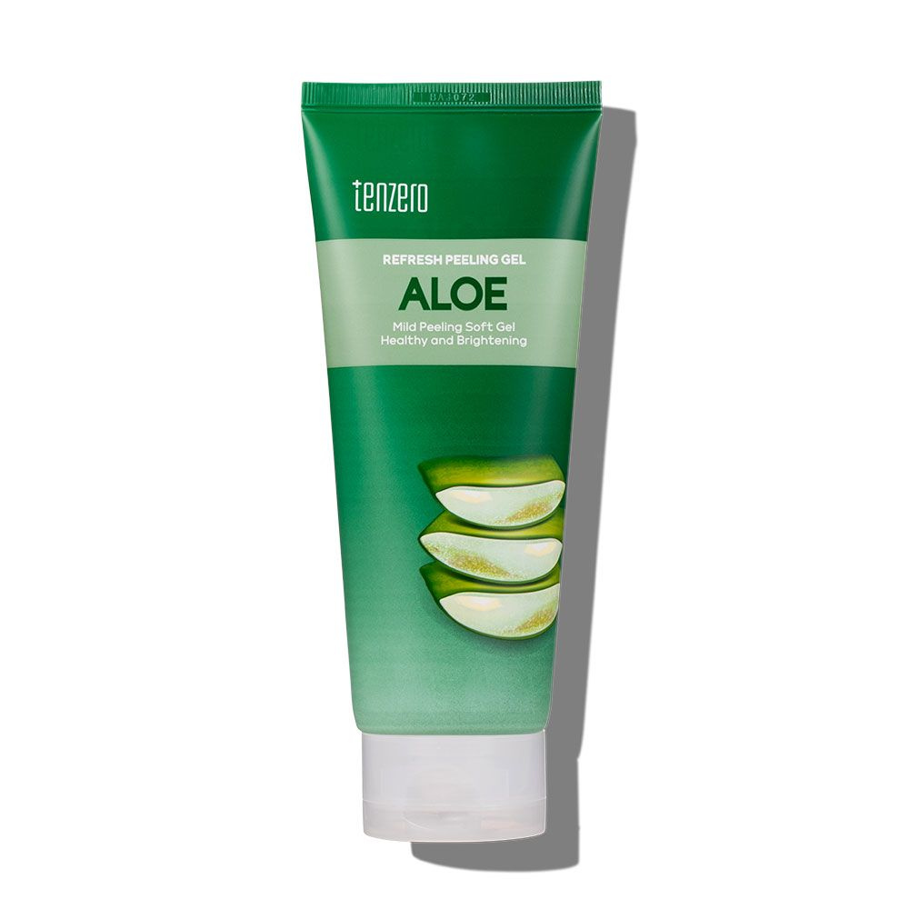 Очищающий гель для лица TENZERO REFRESH PEELING GEL ALOE с экстрактом алоэ 180мл  #1