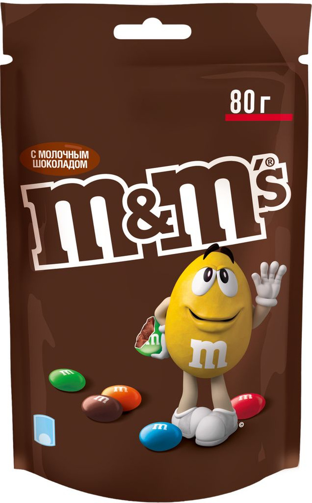 Драже M&M'S Шоколад, 80г #1