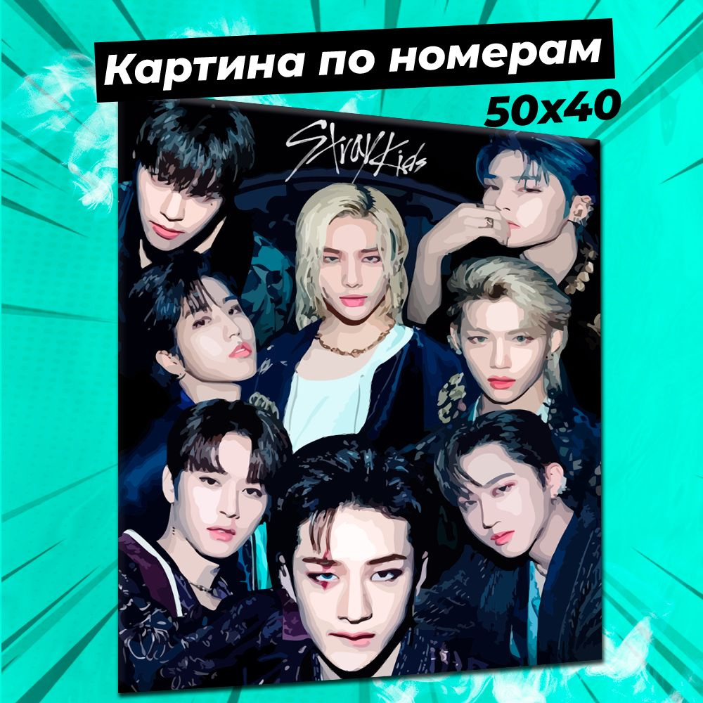 Картина по номерам Stray Kids #1