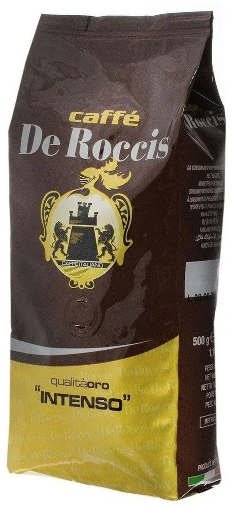 Кофе в зернах De Roccis Oro Intenso, 1кг #1