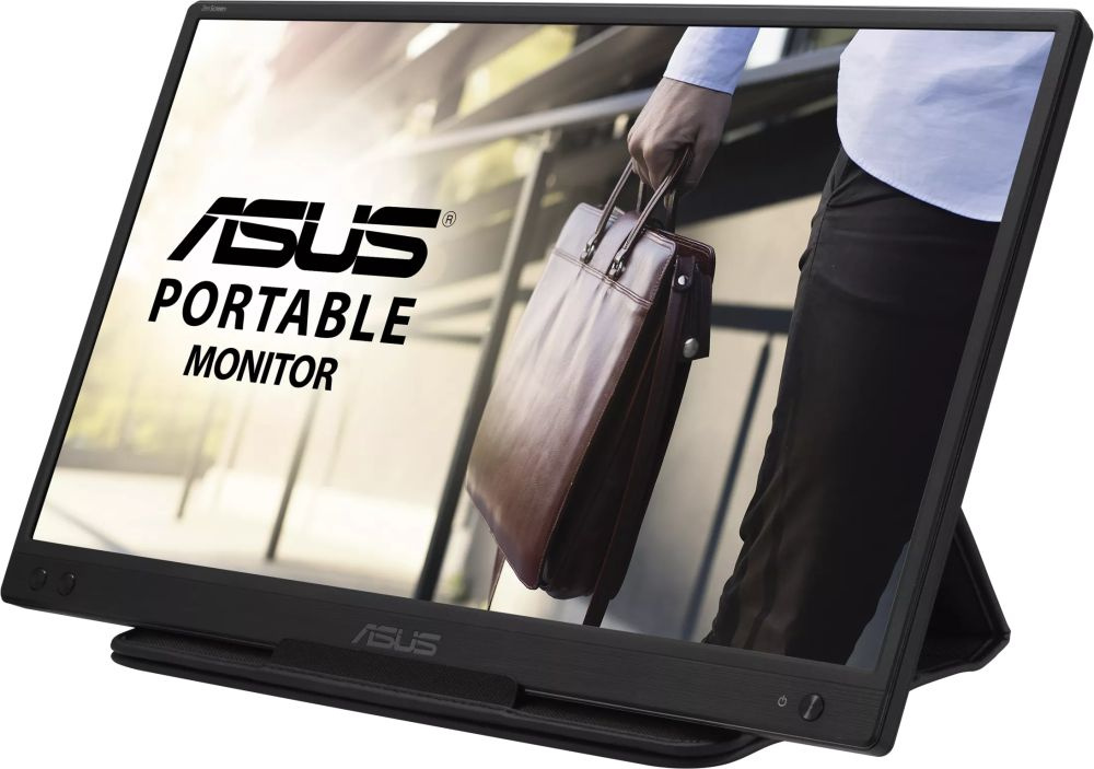 ASUS 15.6" Монитор MB166C, черный #1