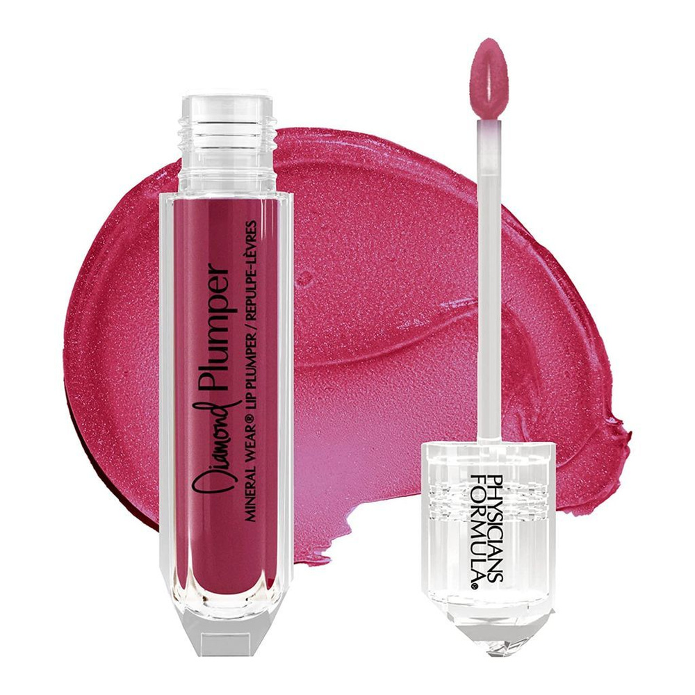 PHYSICIANS FORMULA Блеск для губ увеличивающий объем Diamond Glow Lip Plumper, тон: ягодный бриллиант, #1