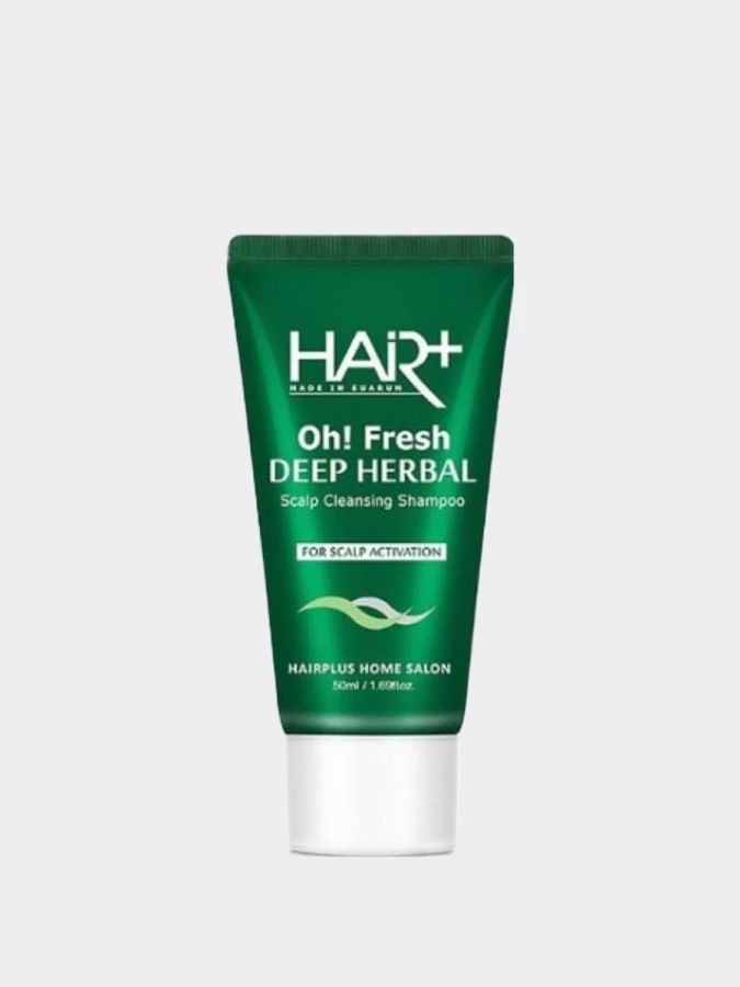 Hairplus Освежающий шампунь с травяными экстрактами Fresh Deep Herbal Shampoo  #1