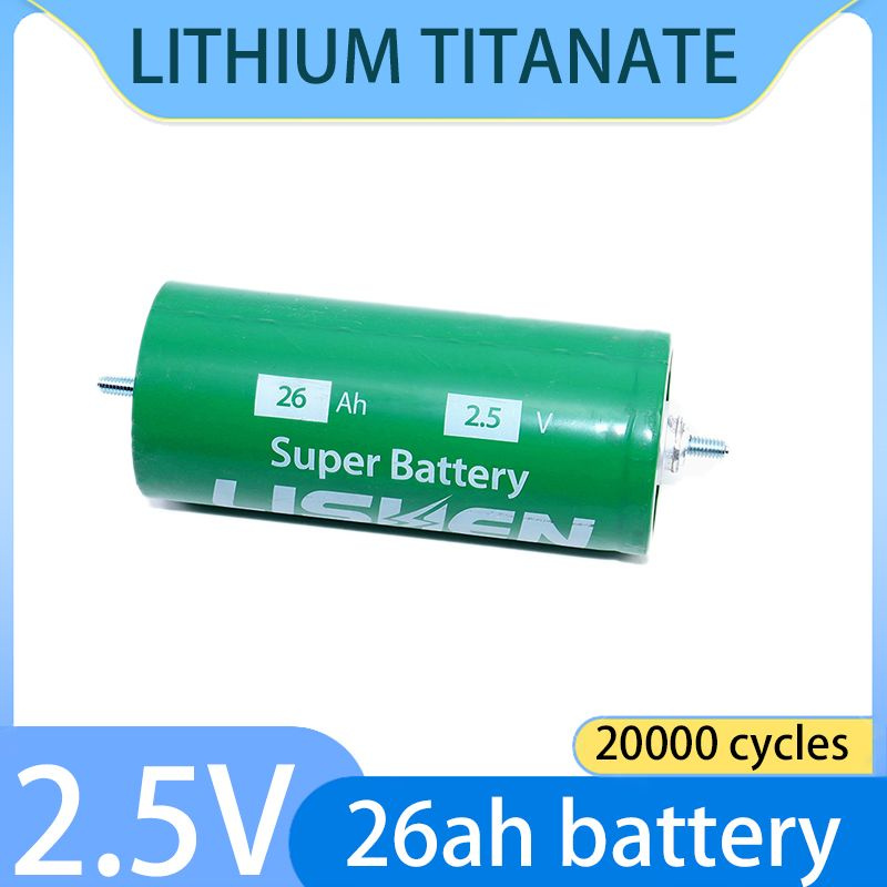 2.5V 26Ah LTO Новый титанат литиевый аккумулятор класса A 20C 2.5V низкотемпературный DIY 12v 24v 48v #1