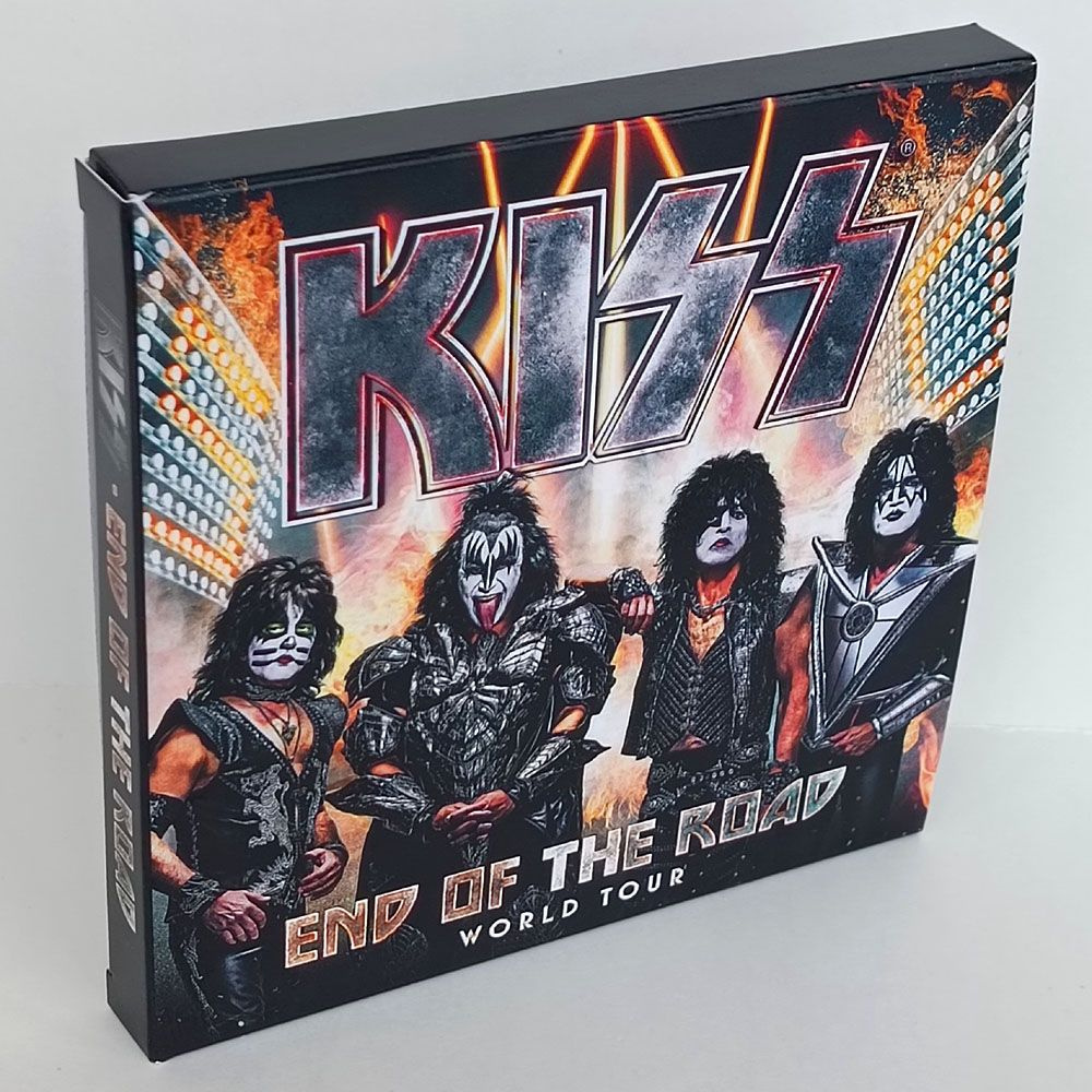 KISS Live in USA End Of The Road Tour 4xCD BOX SET (компакт диск) #1