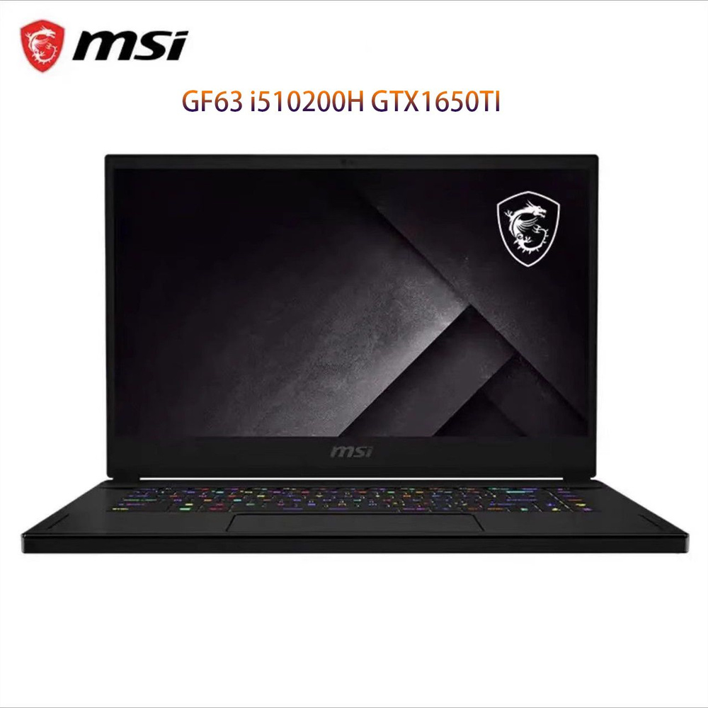 G63F Игровой ноутбук 17.3", RAM 16 ГБ, SSD, Windows Pro, Английская раскладка  #1