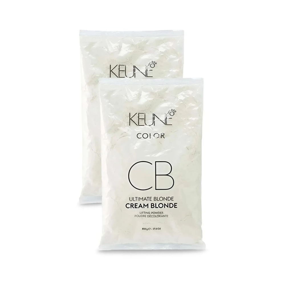 KEUNE UB CREAM BLONDE RE-FILL - Осветляющая пудра Ультимейт Крем Блонд, 2 x 500 g  #1