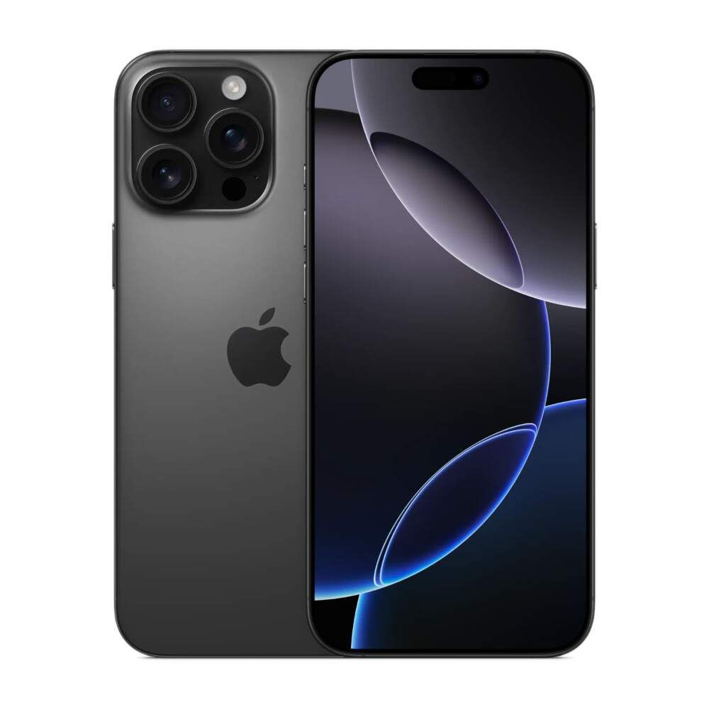 Apple Смартфон iPhone 16 Pro Max 1TB Black 8/1 ТБ, черный #1