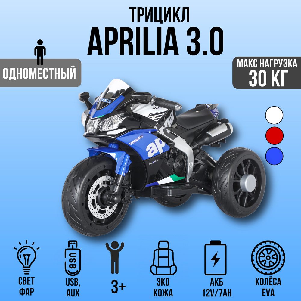 Трицикл Aprilia 3.0, колёса EVA #1