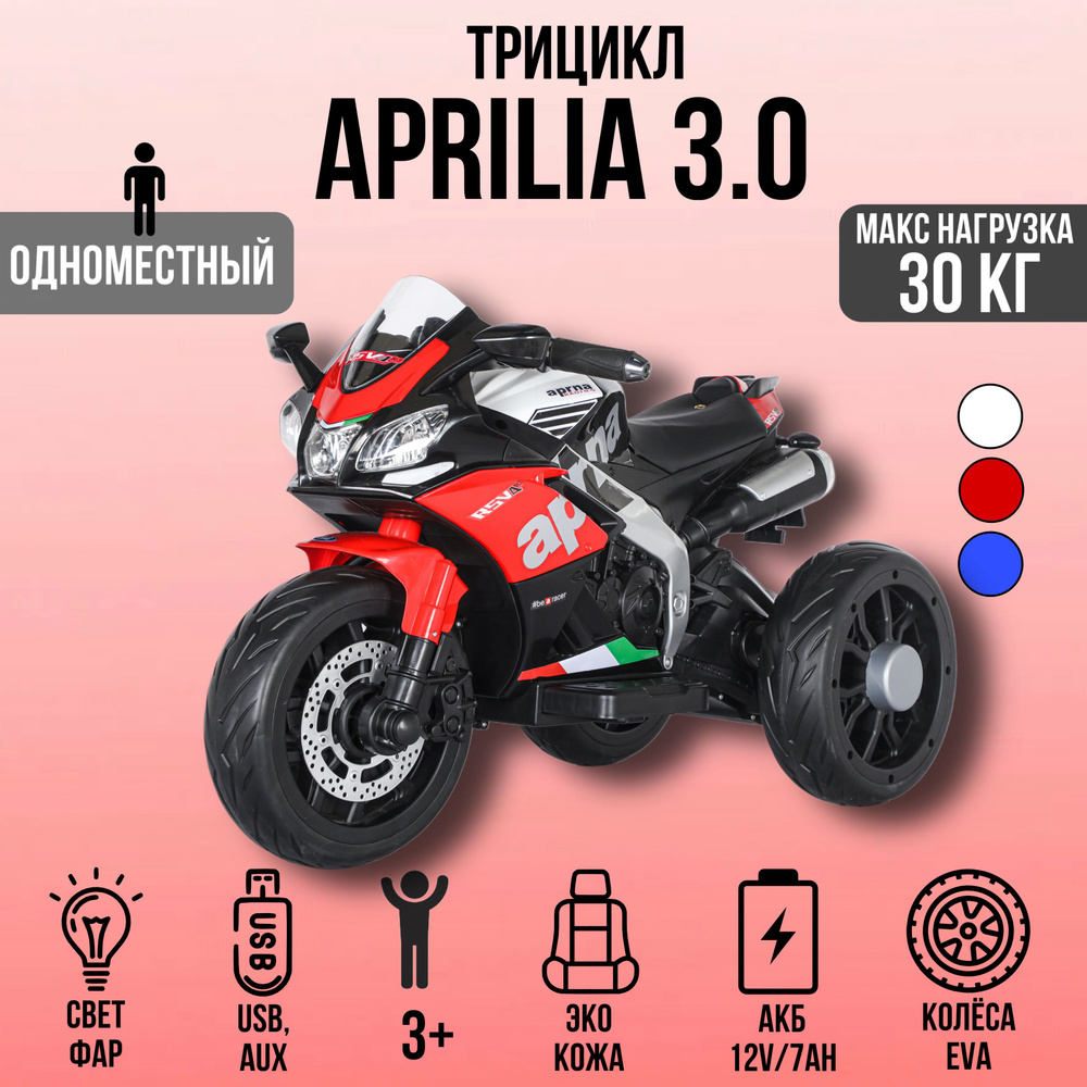 Трицикл Aprilia 3.0, колёса EVA #1