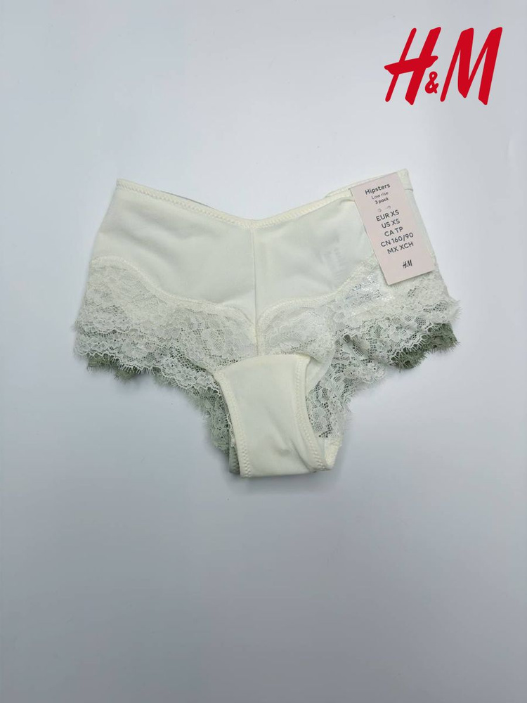 Комплект трусов хипстеры H&M, 3 шт #1