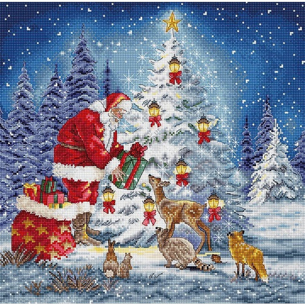 Набор для вышивания Letistitch L8200 Santa #1