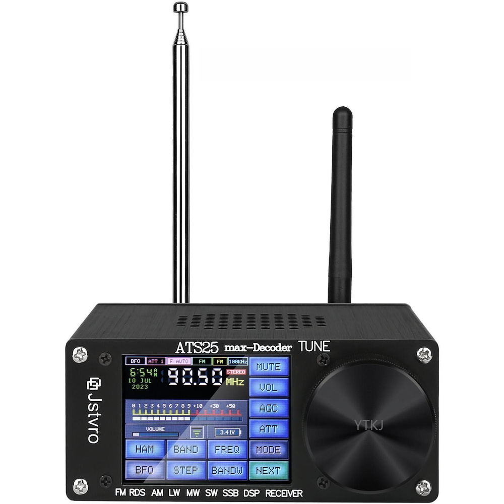 Полнодиапазонный радиоприемник, 64 к108 МГц/RDS (Гц) декодер CW FT4 FT8 с Wifi  #1