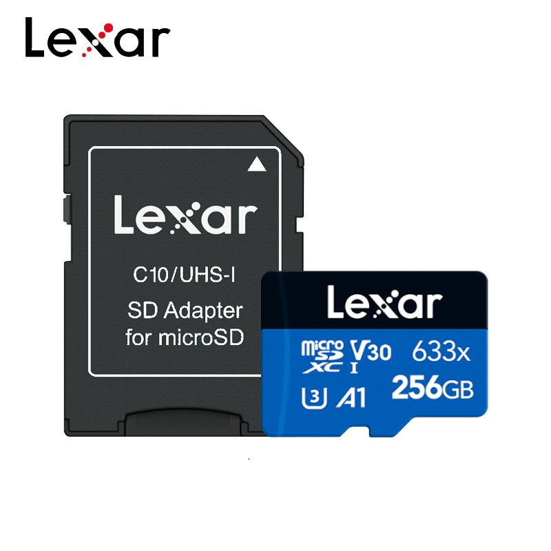 256GB MicroSDXC Карта памяти Lexar High-Performance 633x (LSDMI256BB633A) #1