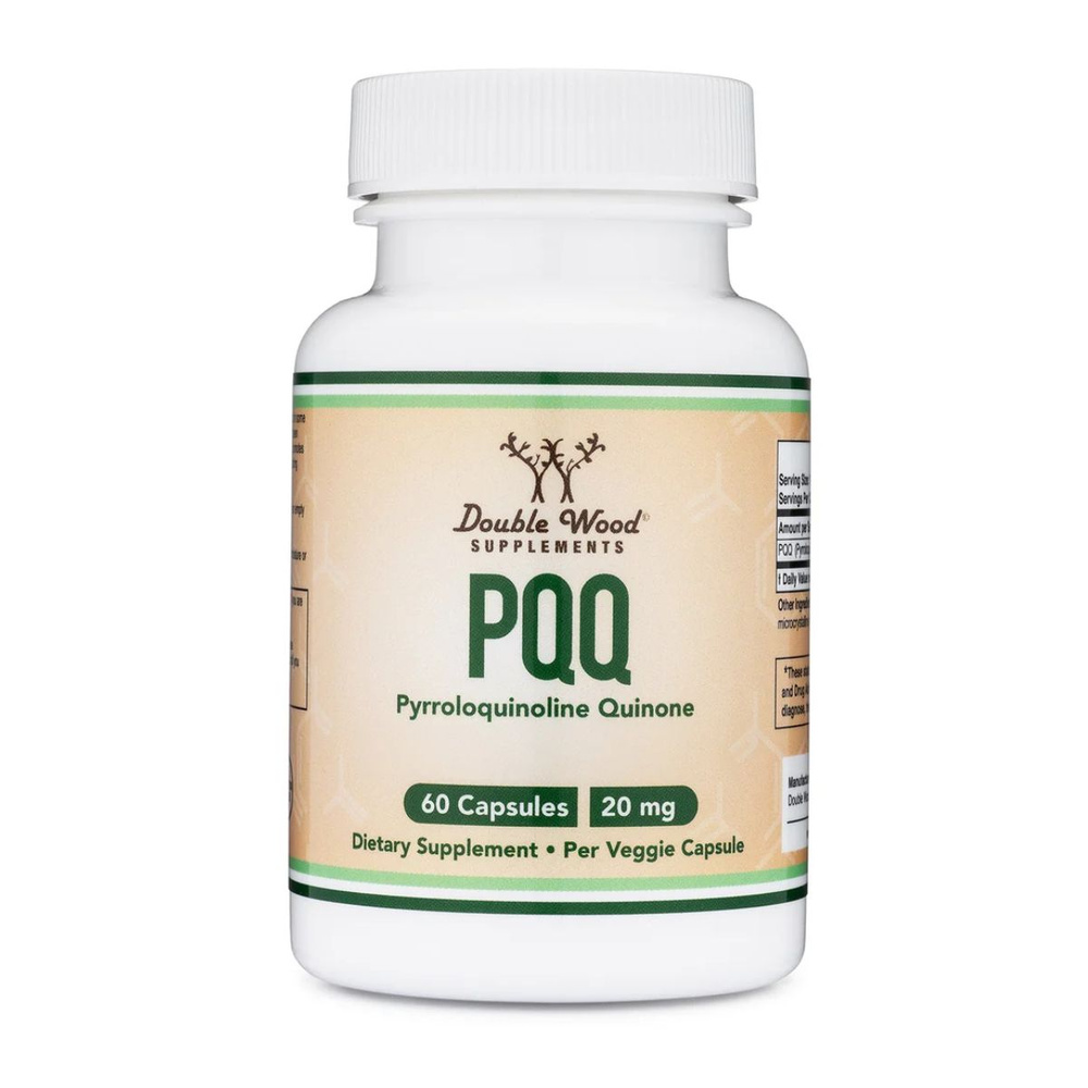 Double Wood Supplements, PQQ (пирролохинолинхинон), 20 мг, 60 капсул #1