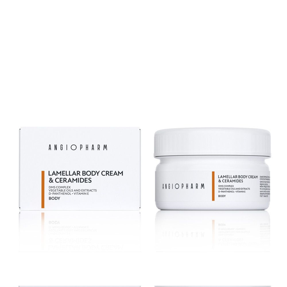 Angiopharm Lamellar body cream ceramides, Ламеллярный крем с церамидами для тела 75мл  #1