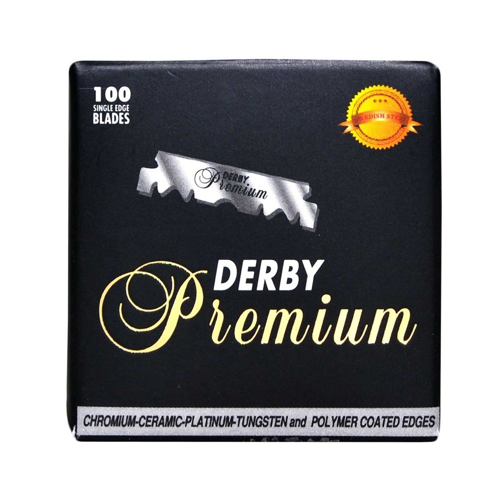 Лезвия для шаветок Derby Premium 100 шт #1