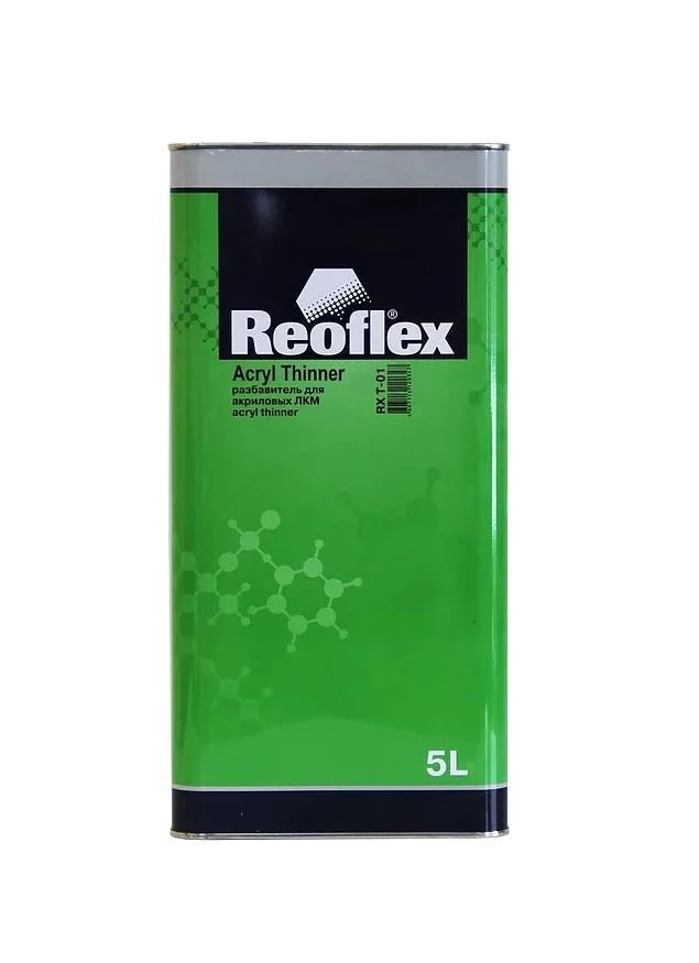 REOFLEX Разбавитель для акриловых ЛКМ Acryl Thinner RX T-01/5000 5л #1