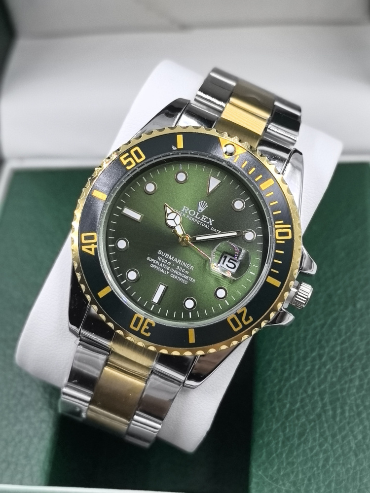 Наручные кварцевые часы ROLEX #1