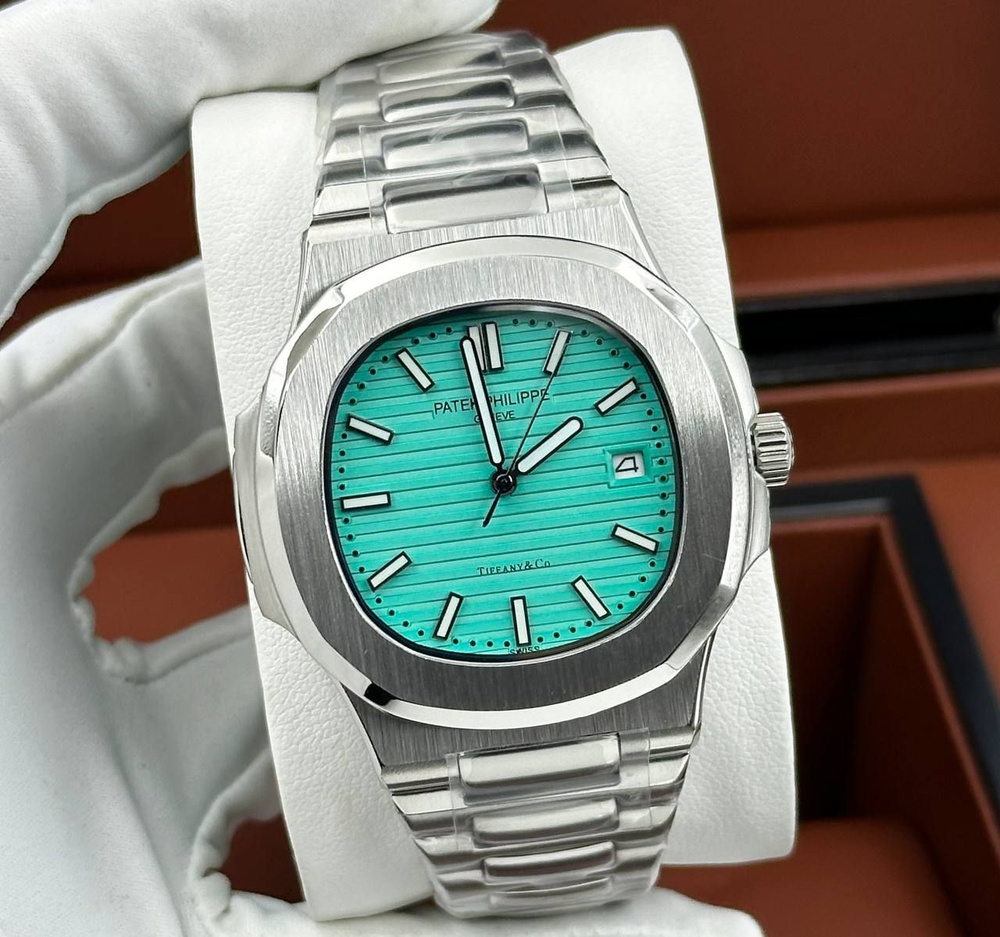 Классические Мужские часы Patek Philippe Nautilus Премиум #1