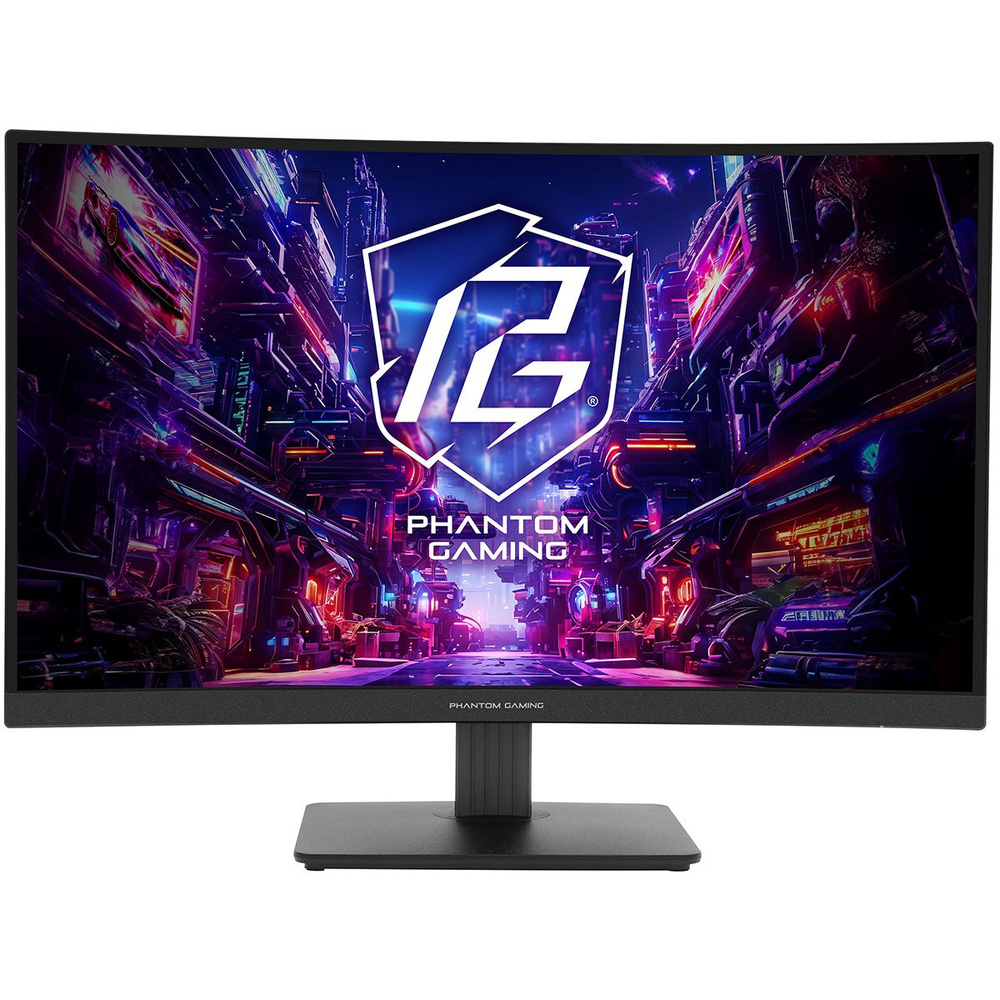 ASRock 27" Монитор PG27QRT1B, VA, 2560x1440, 180 Гц, черный #1