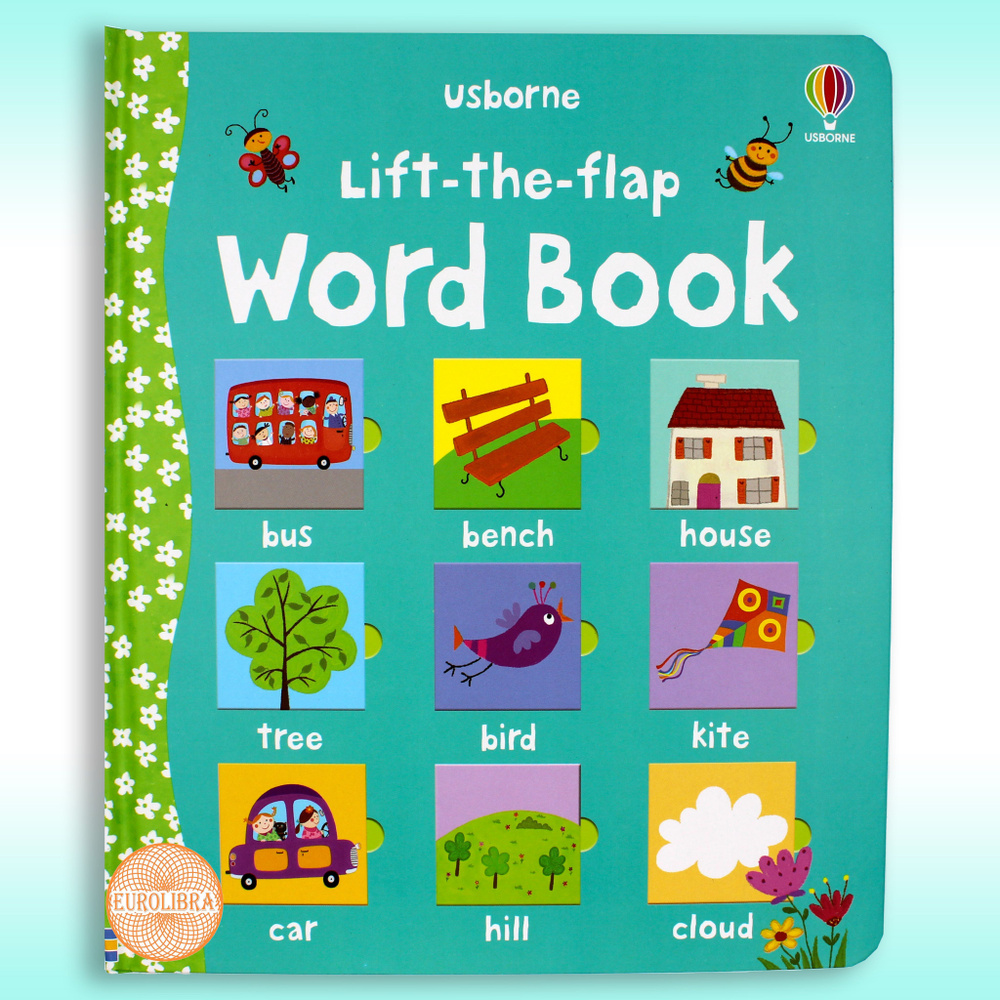 Usborne Lift the flap Word Book / Учим слова (книга с окошками) | Brooks Felicity  #1