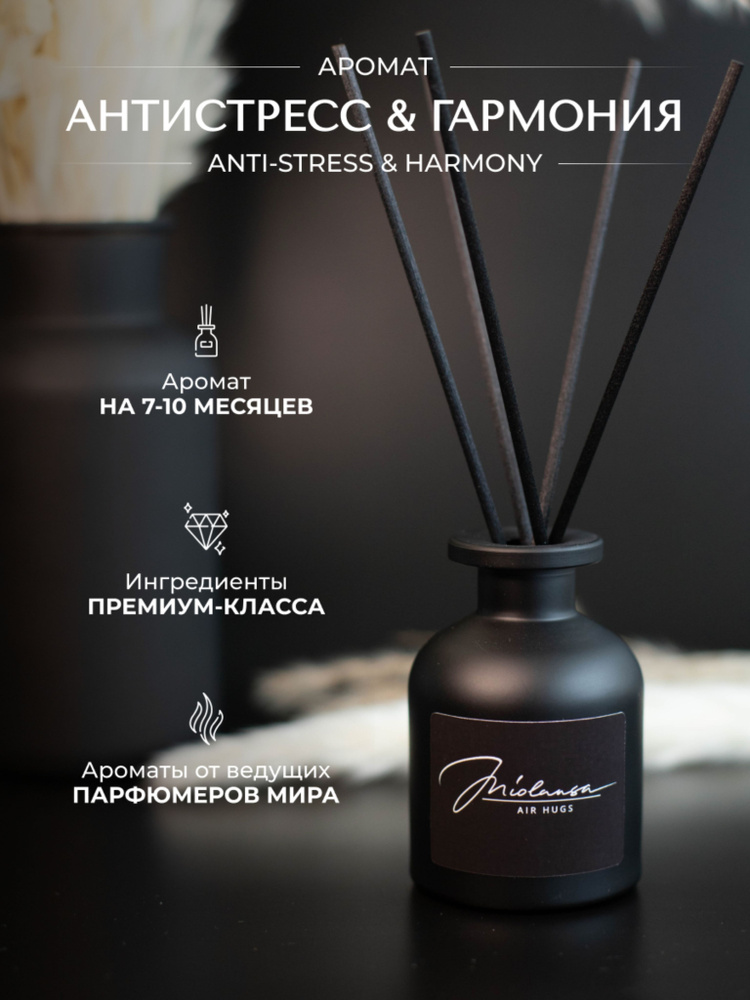 Ароматический диффузор для дома MIOLANSA Антистресс & Гармония (Anti-Stress & Harmony), 140 мл  #1