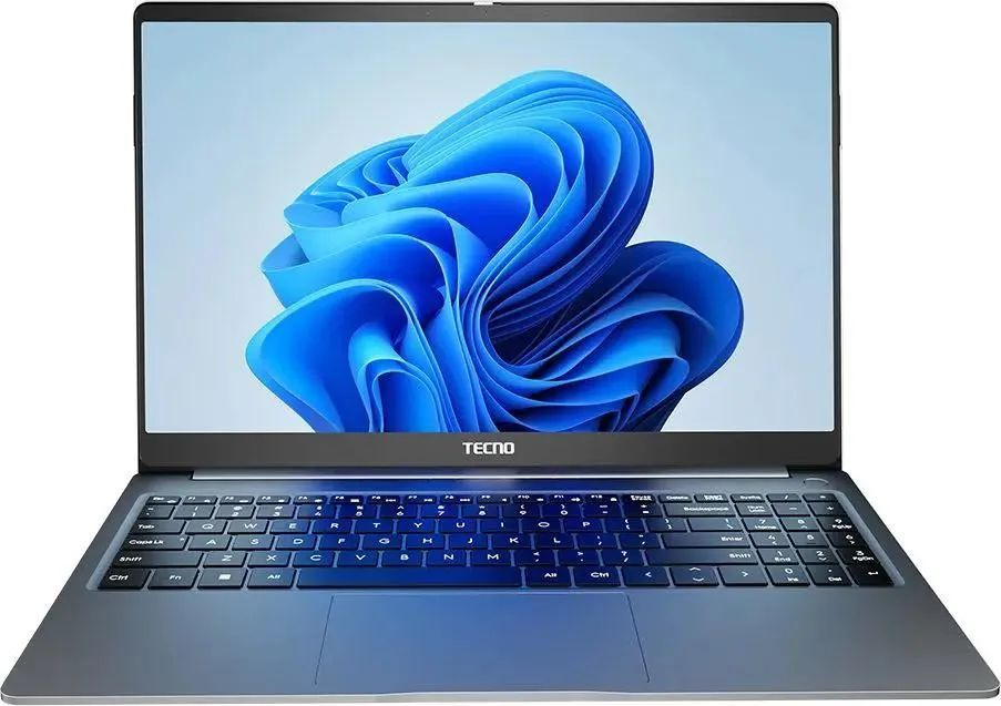 Tecno MEGABOOK T1 Ноутбук 15.6", Intel Core i3-1005G1, RAM 12 ГБ, SSD 256 ГБ, Intel Iris Xe Graphics, #1